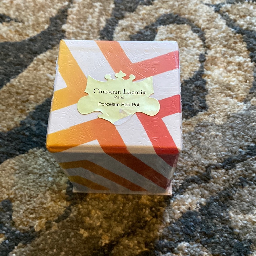 Christian Lacroix Porcelain Pen Pot